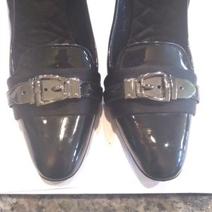Gucci Black Patent Leather Heels 8.5